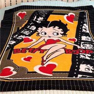 Betty Boop Vintage Blanket/Comforter Double Sided